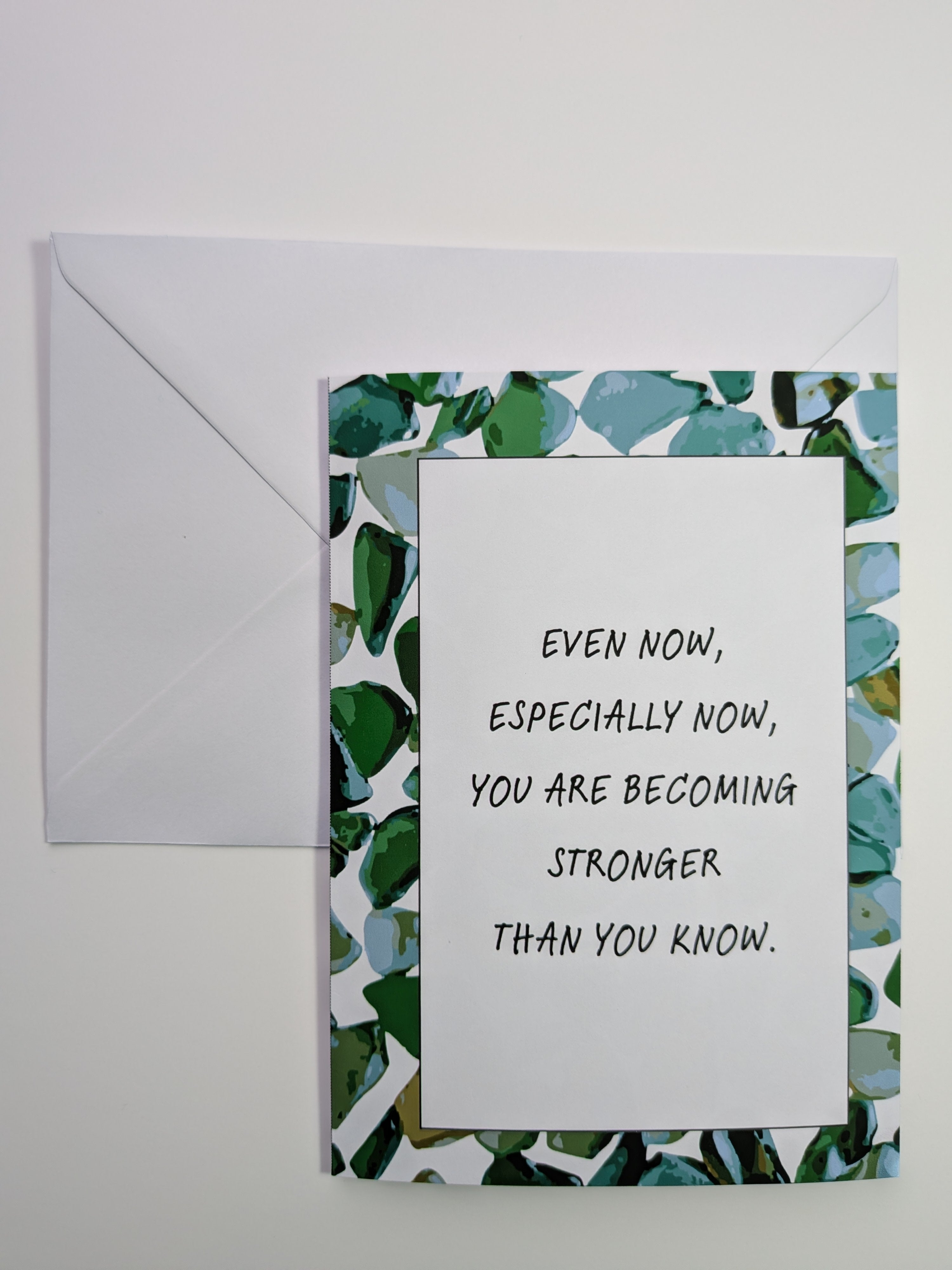 Encouragement card, thinking of you card UK, support card for difficult time