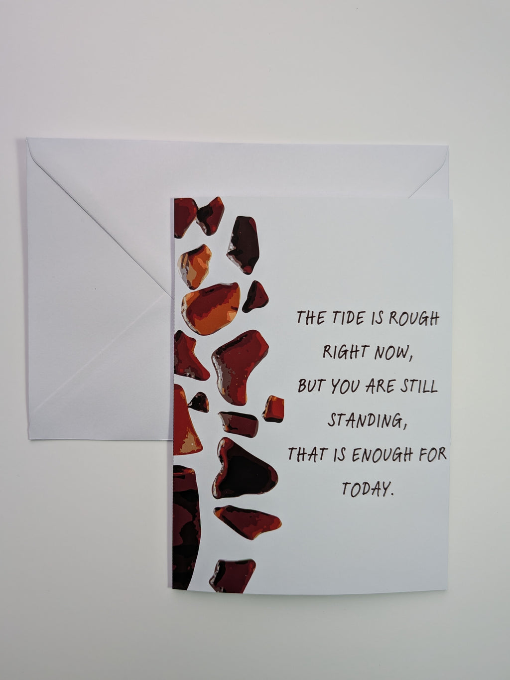 Encouragement card for hard times