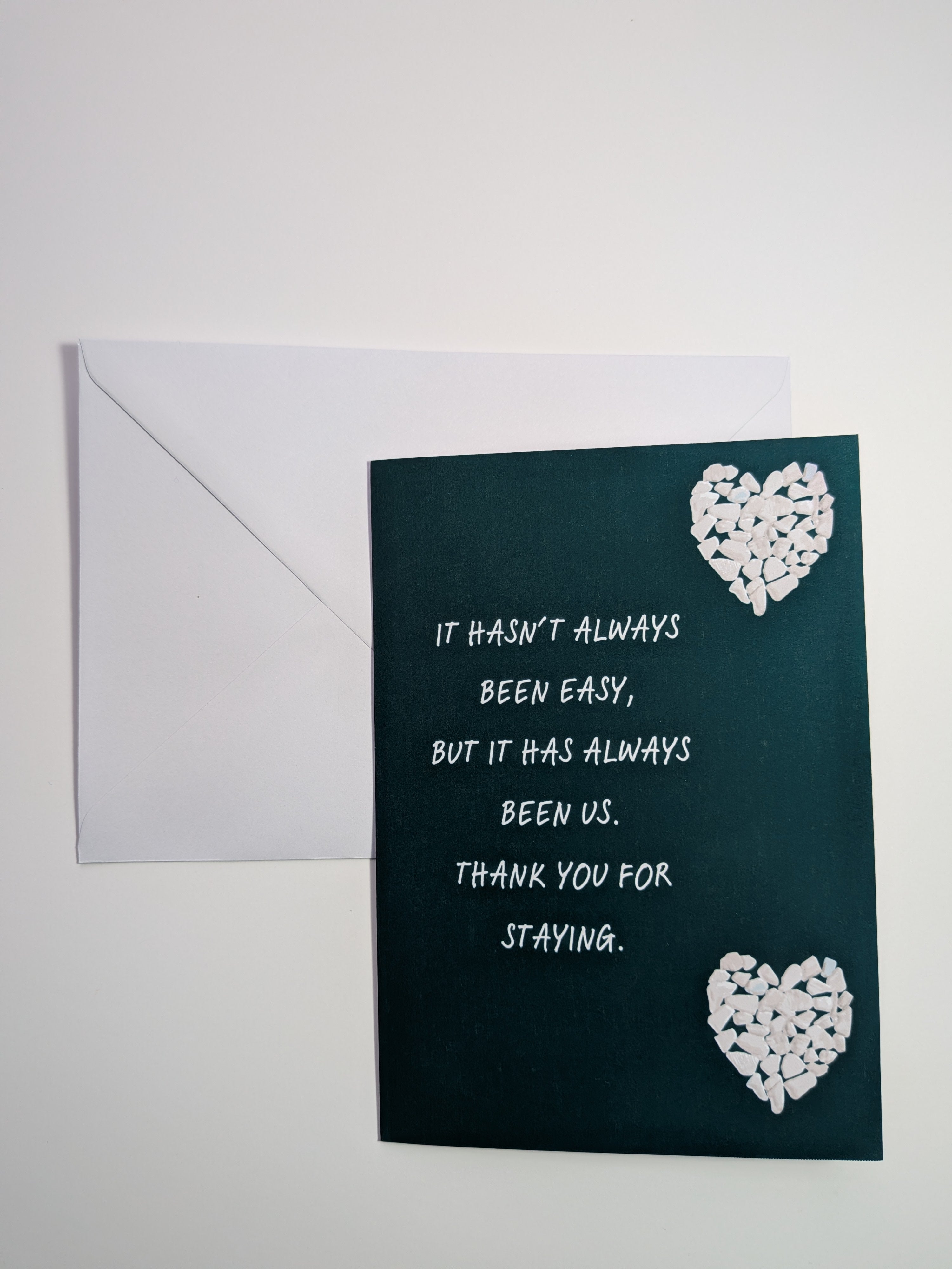 Romantic Cards for partners UK | meaningful and sentimental love card for couples | A6 Card UK